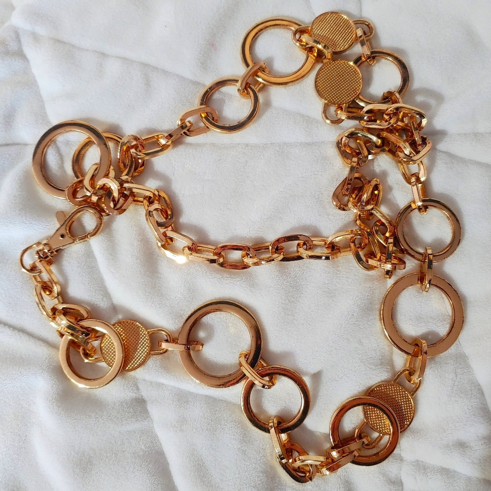 Gold Chain Belt OS - Picture 5 of 5